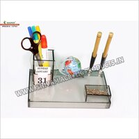 Small Multipurpose Acrylic Pen Holder For Office - Feature: High Durable