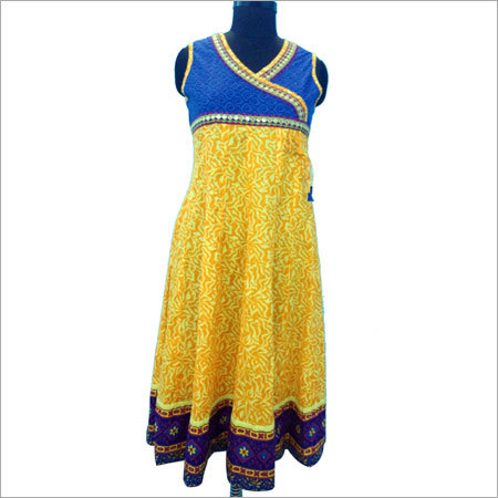 Cotton Printed Anarkali Kurtis
