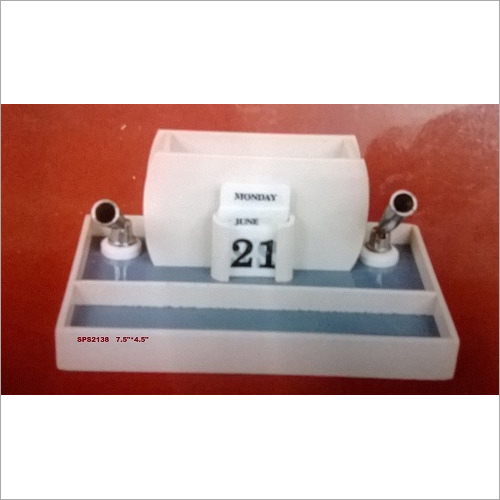 Corporate Acrylic Pen Stand for Office & Study Table