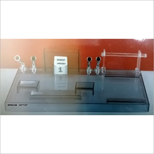 Modern Look Acrylic Corporate Pen Holder