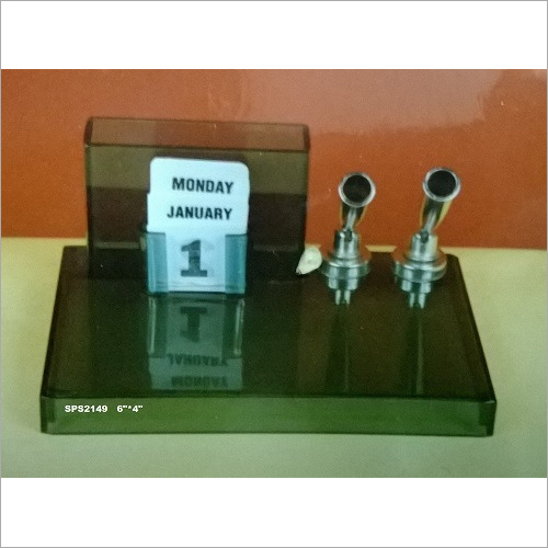 Smoke-Black Transparent Acrylic Pen Stand