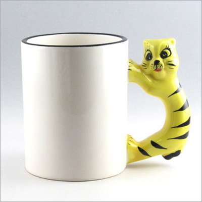 Animal Handle Mug Assorted