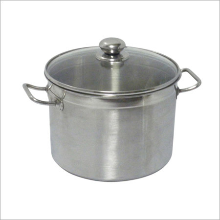 Stock Pot with Toughened Glass Lid - 20 cm