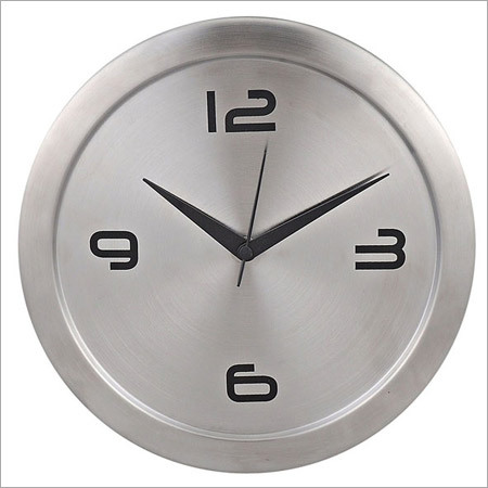 Steel Wall Clock
