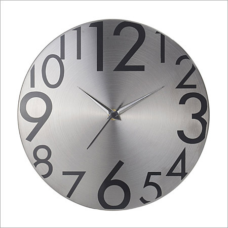 Steel Wall Clock