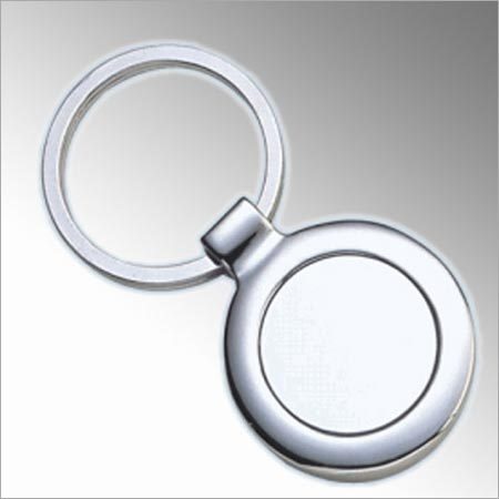 Round Shape Metal Key Chain