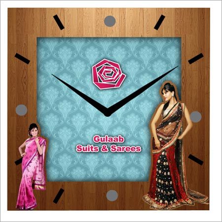 Clock - Wood, 12x12 Inches, Brown, Quartz Movement | Elegant Design, Accurate Time, Durable Material, Easy to Read, Stylish Decor