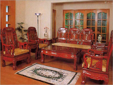 Wooden Sofa Set