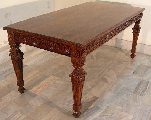 Carved Dining Table