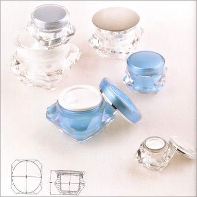 Cosmetic Acrylic jars