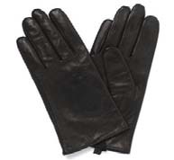 Leather Plain Gloves