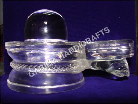 Sphatik Crystal Shivling