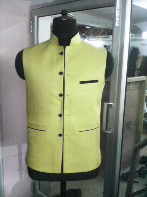 Yellow Jawahar Jackets