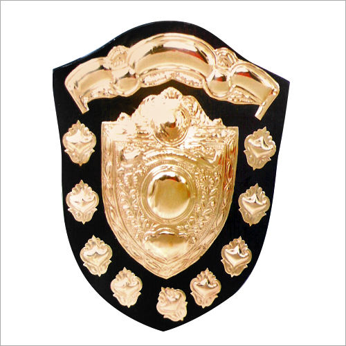 Black Wooden Shield