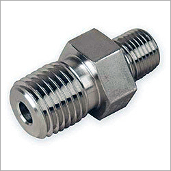 Hex Nipple - Stainless Steel, 1/8"-2" Size Range, 3000 PSI Pressure Rating | Rugged Design, Reliable, Easy Install, Accurate Dimensions