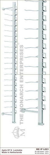 Non Lockable Display Rods for Sunglasses