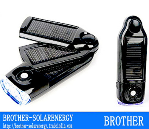 Battery Solar Charger Mobile With Light