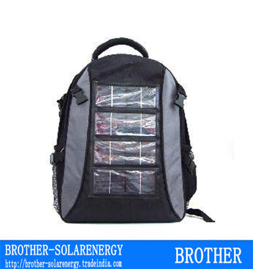Battery includedHigh quality solar charger backpack