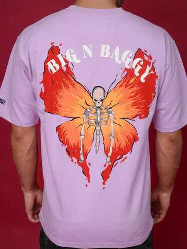 Puff Print Mens T Shirt - Age Group: Teenagers & Adults