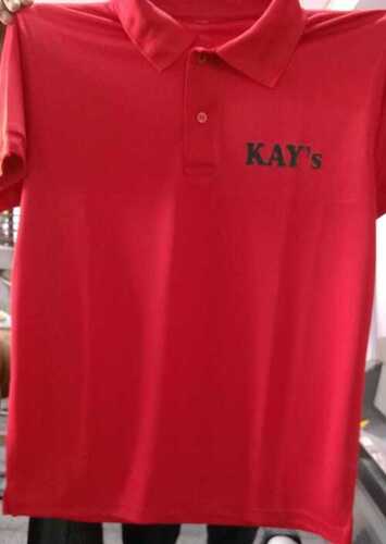Logo Printed Polo T Shirts - Age Group: Teenagers & Adults