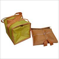 Collapsible Insulated Bags - Metalized Laminate, 13"x10"x10", Yellow | Collapsible, Insulated, Waterproof, Lightweight, Velcro/chain Closure
