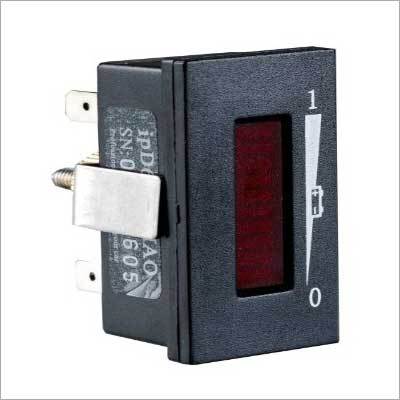 Square Battery Discharge Indicator
