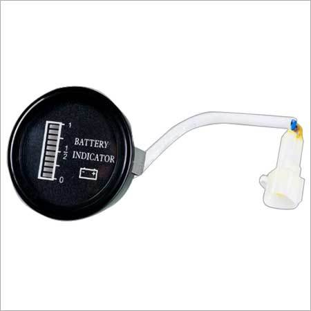 Round Battery Discharge Indicator