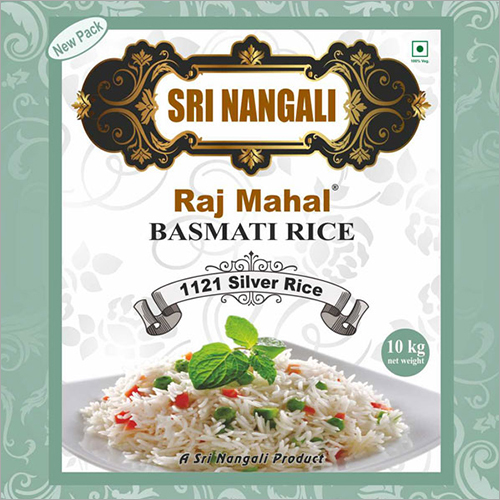 Raj Mahal Basmati Rice - 1121 Silver Rice