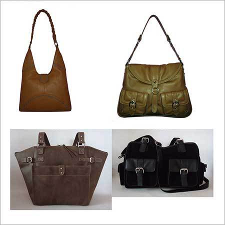 Black & Beown Leather Ladies Office Bags
