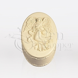 Oval Angelic Memory Box