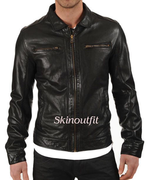 Leather Motorcycle Jacket