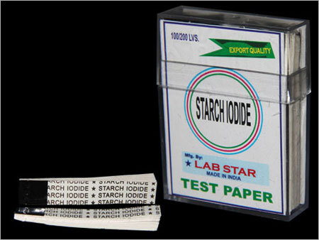 Starch Iodide Paper Strips