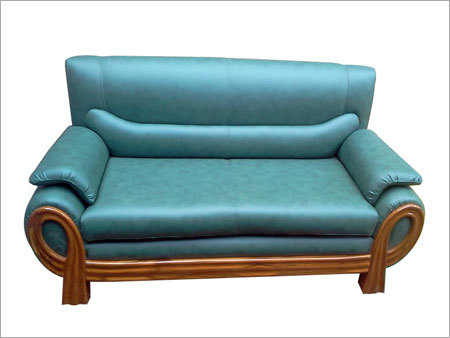 Leather Three Seater Sofa