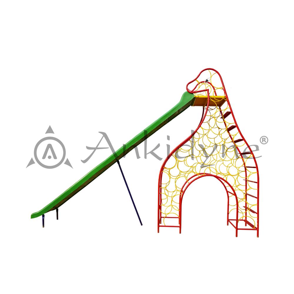 Giraffe Slide - Customized Size | Outdoor Playground Fun for Kids