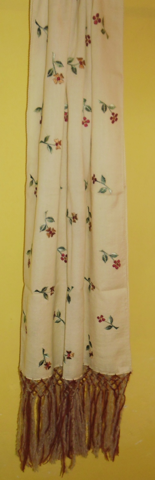 Embroidered Scarves