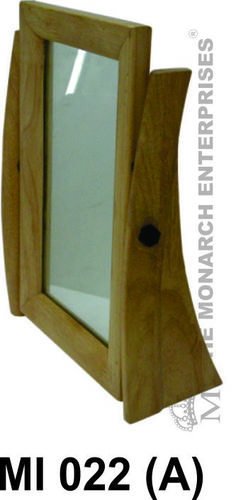 Natural Wood Optical Counter Mirror 