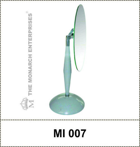 Metallic Grey Table Top Mirror