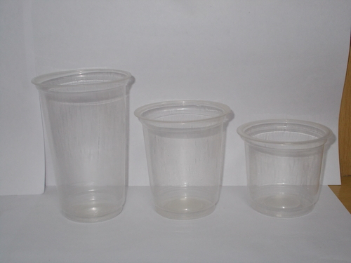 Transparent Disposable Glass