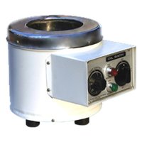 High Temperature Laboratory Oil Bath - Double Walled With Stainless Steel Interior, 250 X 250 X 250mm, 220v With Ego Thermostat, Variable Speed Stirring