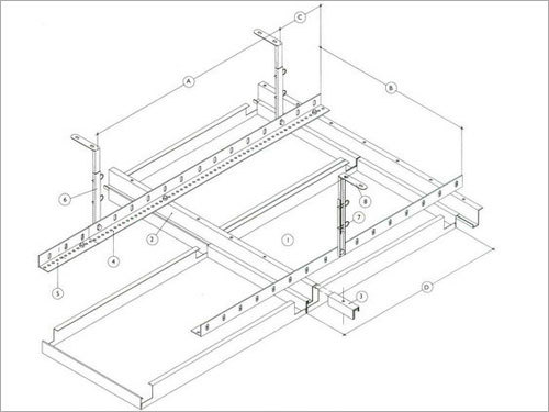 Hook on Suspension Plank Ceiling