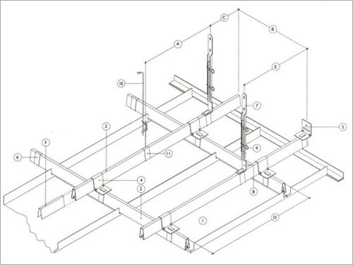 Clip in Plank Ceiling