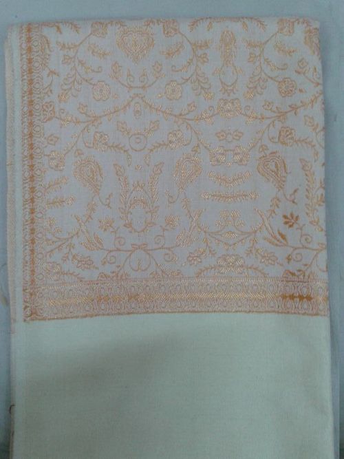 White Golden Shawls
