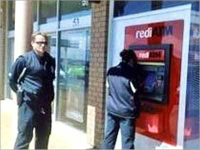 Bank ATM Security Guard