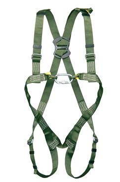 Fire Flame Resistant Harness - Polyester Material, 2-3 Foot Size, Green Color | Ideal for Construction Site Use, Lightweight 1200-1300 Grams