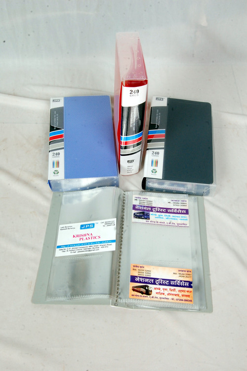  Visiting Card Album With Case 240 (3UP)