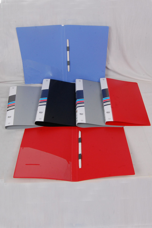 Deluxe Clip File - Plastic A4 Size, Red | Secure Storage, Easy Access, Durable Design, Portable, Organized Files