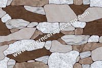 Elevation Series Tiles - Ceramic, Variable Size, Square, Polished Surface | Smooth Finish, Lustrous Shine, Durable, Size Consistency
