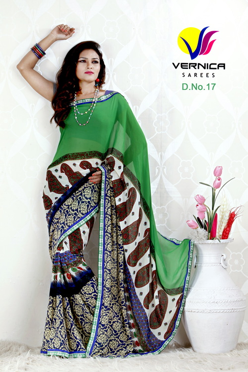 New Style Print Saree