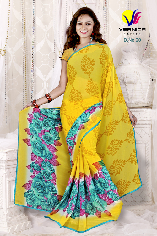 Summer Print Saree