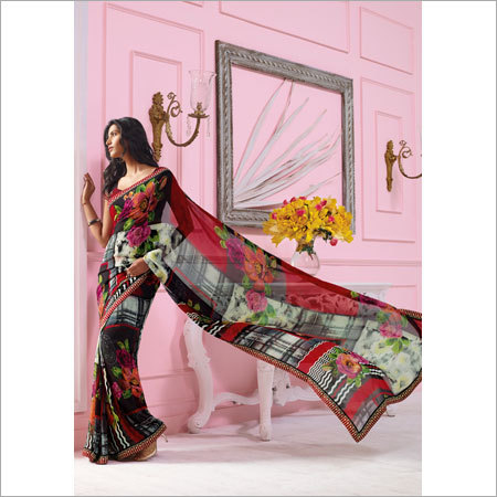 Chiffon Printed Sarees